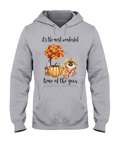 Pekingese - The Most Wonderful Time T-Shirt - Hoodie - Ladies Tee