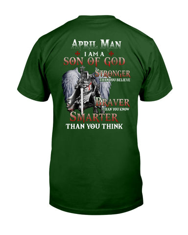 April Man- Son Of God Limited Classic T- Shirt - Guys Tee - Unisex Long Sleeve