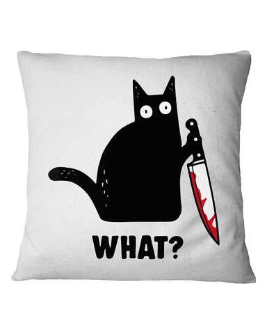 Murdered Cat T-Shirt - Pillow Cover