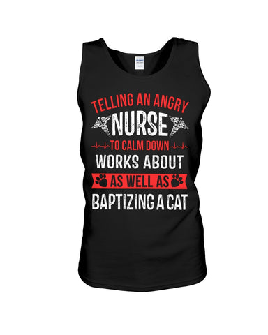 Nurse - Calm Down Works Limited Classic T- Shirt - Sweatshirt - Unisex Tank Top