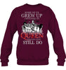 Image of Listen To Queen T-Shirt - Sweatshirt - Ladies V-Neck