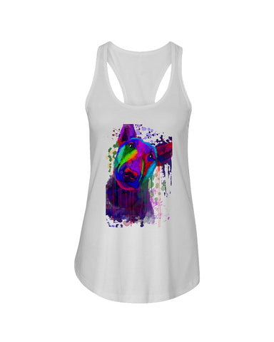 Coloful Dog Limited Classic T- Shirt - Unisex Tank Top - Ladies Flowy Tank