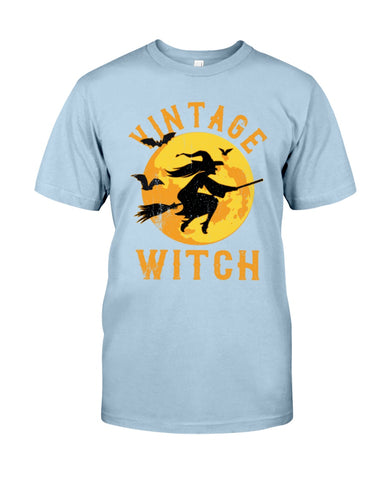 Vintage Witch Limited Classic T-Shirt - Guys Tee - Unisex Long Sleeve