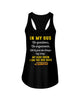 Image of In My Bus I'm The Bus Boss Tote Bag - Unisex Tank Top - Ladies Flowy Tank