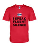 Image of I Speake Fluence Silence Limited Classic T-Shirt - Hoodie - Guys V-Neck