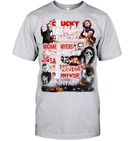 Long Horrible Halloween Limitted Classic T-Shirt - Guys Tee - Horizontal Poster