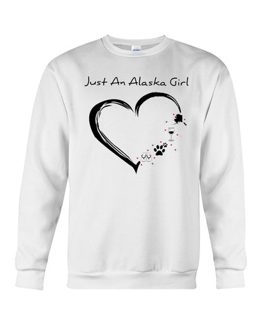 Just An Alaska Girl Limited Classic T-Shirt - Sweatshirt - Unisex Tank Top