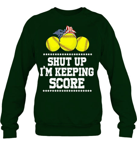 Shut Up! I'm Keeping Score Limited Classic T- Shirt - Unisex Long Sleeve - Sweatshirt