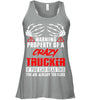 Image of Crazy Trucker Limited Classic T- Shirt - Guys Tee - Ladies Flowy Tank