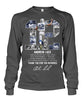 Image of 12 Years Of Andrew Luck Limited Classic T- Shirt - Guys Tee - Unisex Long Sleeve