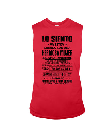 Lo Siento December Man Limited Classic T- Shirt - Guys Tee - Unisex Long Sleeve