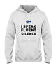 Image of I Speake Fluence Silence Limited Classic T-Shirt - Hoodie - Guys V-Neck