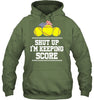 Image of Shut Up! I'm Keeping Score Limited Classic T- Shirt - Guys Tee - Hoodie