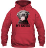 Image of Pit Bull To All My Hater Limited Classic T- Shirt - Guys Tee - Hoodie