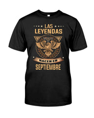 Septiembre - Hombre Las Levendas Limited Classic T-Shirt - Guys Tee - Sweatshirt