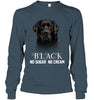 Image of Black Labrador No Sugar No Cream Mug - Ladies Flowy Tank - Unisex Long Sleeve