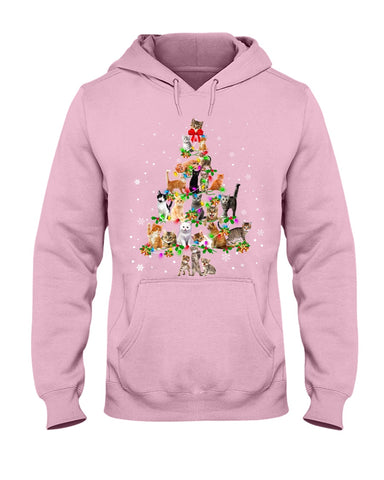 Unique Cat Christmas Tree Limited Classic T-Shirt - Youth Tee - Hoodie