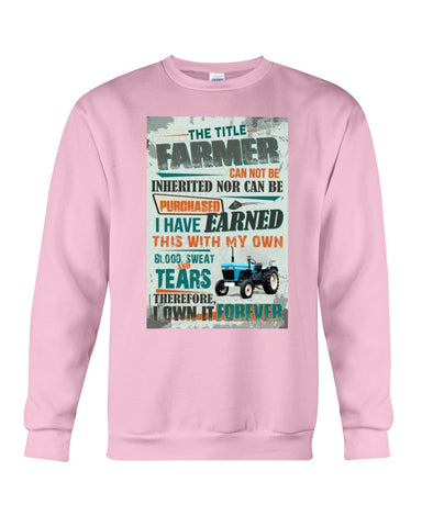 Farmer Can Not Be Inherited Nor Can Be Purchase Limited Classic T- Shirt - Sweatshirt - Unisex Tank Top