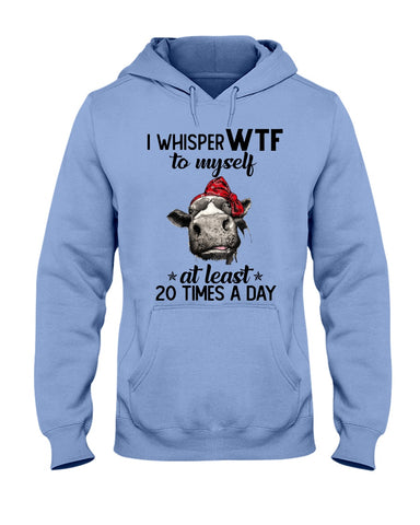 Whisper Wtf Cow Limited Classic T-Shirt - Ladies Tee - Hoodie