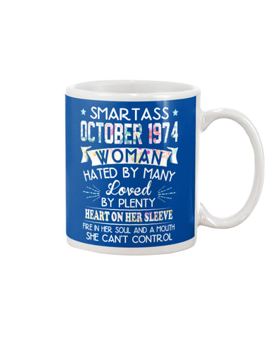 Smartass October 1974 Classic T-Shirt - Mug