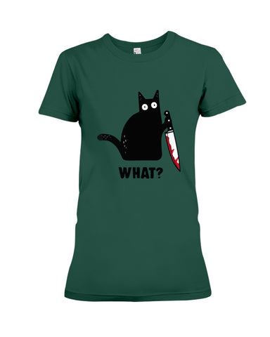 Murdered Cat T-Shirt - Ladies Tee - Hoodie