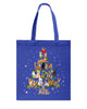 Image of Unique Cat Christmas Tree Limited Classic T-Shirt - Guys Tee - Basketweave Tote Bag