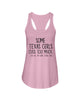 Image of Texas Girl Cuss Too Much Limited Classic T- Shirt - Ladies Flowy Tank - Hoodie