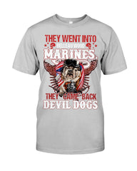 Belleauwood Marines - Devil Dogs T-Shirt - Guys Tee - Unisex Long Sleeve