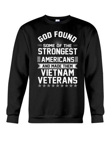 Vietnam Veterans- Strongest Americans Tote Bag - Sweatshirt - Unisex Tank Top