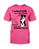 Image of A True Friend Border Collie Limited Classic T-Shirt - Guys Tee - Unisex Long Sleeve