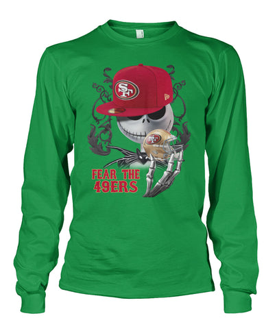 Fear The 49Ers Limited Classic T-Shirt - Guys Tee - Unisex Long Sleeve