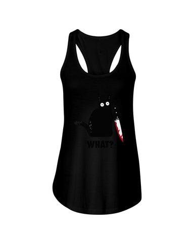 Murdered Cat T-Shirt - Ladies Flowy Tank - Youth Tee