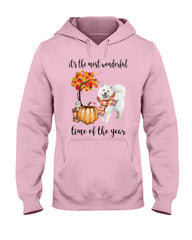 Samoyed - The Most Wonderful Time T-Shirt - Hoodie - Ladies Tee