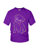 Image of Coliful Dog Led Light Limited Classic T-Shirt - Youth Tee - Ladies Tee