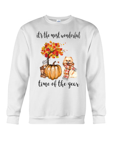 Pomeranian - The Most Wonderful Time T-Shirt - Guys Tee - Sweatshirt