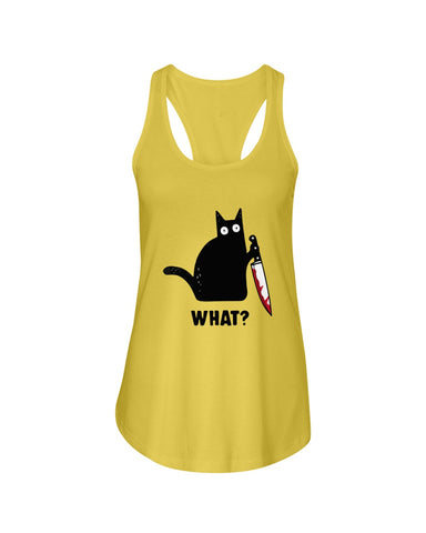 Murdered Cat T-Shirt - Ladies Flowy Tank - Youth Tee