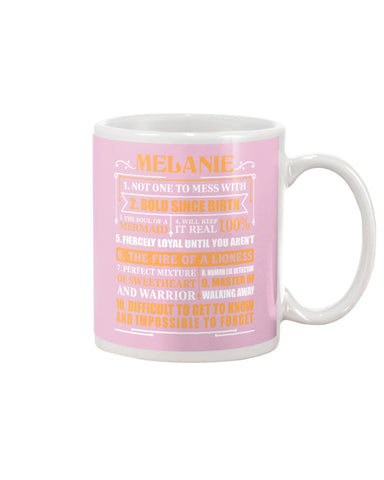 Melanie Characteristic Limited Classic T-Shirt - Mug