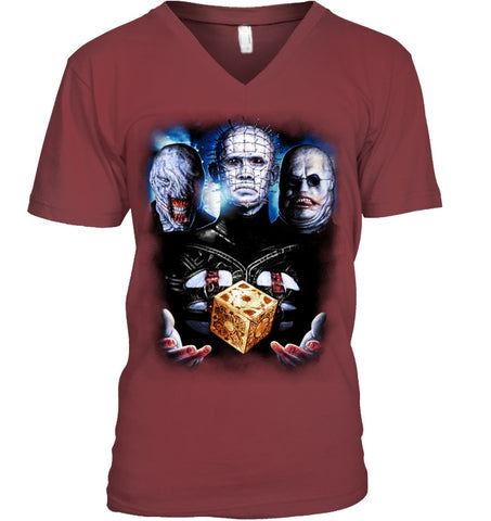 Shipping Worldwide Scared Face Limited Classic T-Shirt - Guys V-Neck - Ladies V-Neck