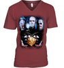 Image of Shipping Worldwide Scared Face Limited Classic T-Shirt - Guys V-Neck - Ladies V-Neck