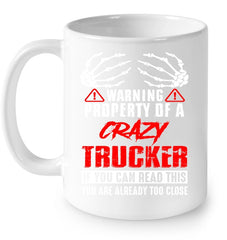 Crazy Trucker Limited Classic T- Shirt - Mug - Poster