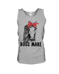 Boss Mare Horse Limited Classic T- Shirt - Unisex Tank Top - Ladies Flowy Tank