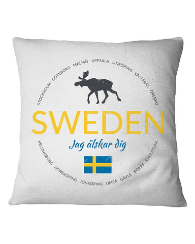 Sweden Jag Alsker Dig Limited Classic T- Shirt - Mug - Pillow Cover