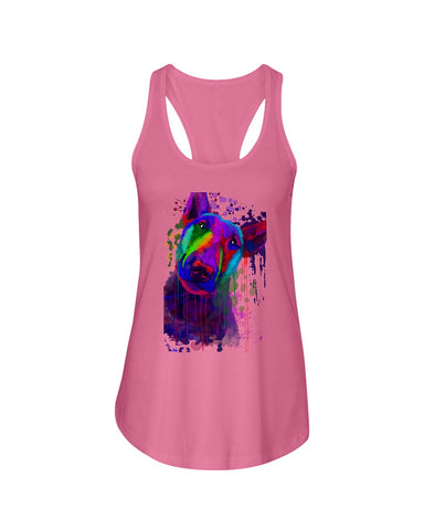 Coloful Dog Limited Classic T- Shirt - Unisex Tank Top - Ladies Flowy Tank