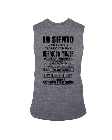 Lo Siento May Man Limited Classic T- Shirt - Guys Tee - Unisex Long Sleeve