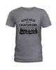 Image of Never Mess With A Croatian Girl Limted Classic T-Shirt - Ladies Tee - Guys V-Neck