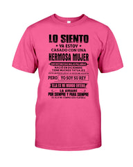 Lo Siento December Man Limited Classic T- Shirt - Guys Tee - Unisex Long Sleeve