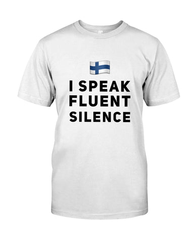 I Speake Fluence Silence Limited Classic T-Shirt - Guys Tee - Unisex Long Sleeve