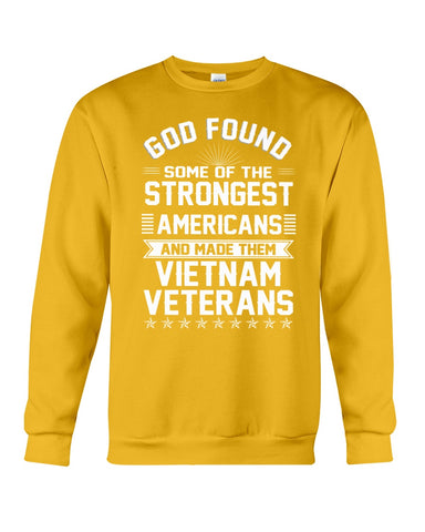 Vietnam Veterans- Strongest Americans Tote Bag - Sweatshirt - Unisex Tank Top