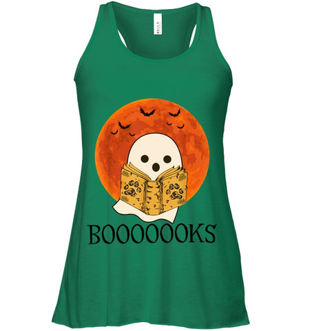 Boo Loves Booooooks T-Shirt - Ladies Flowy Tank - Youth Tee