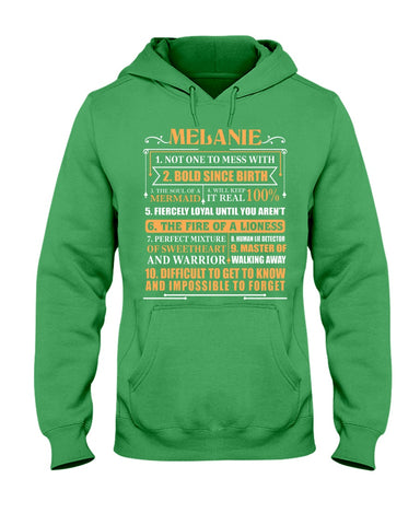 Melanie Characteristic Limited Classic T-Shirt - Ladies Tee - Hoodie